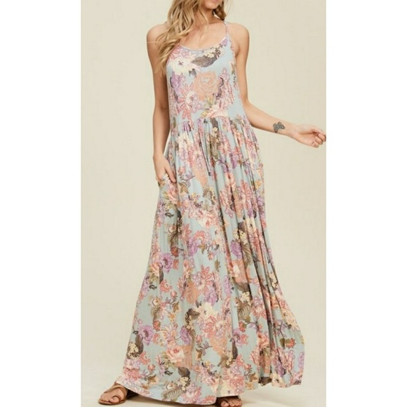 ❤️LAST ONE❤️ 🌿FLORAL PRINT MAXI🌿 - Picture 3 of 8